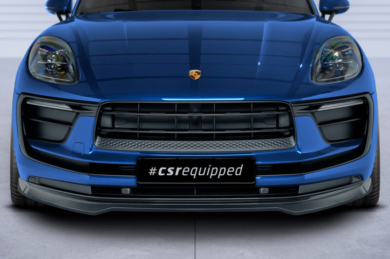 Lip delantero CSR Automotive para Porsche Macan CSL608 Negro Mate 5