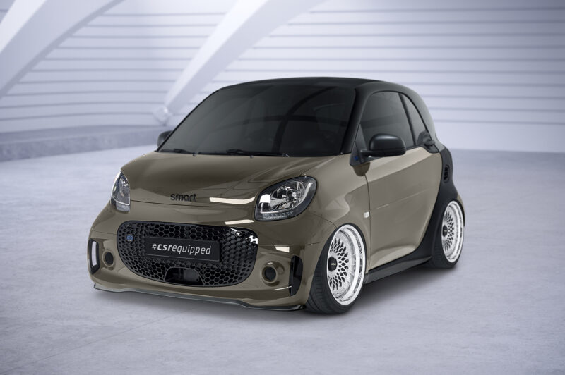 Lip delantero CSR Automotive para Smart EQ fortwo (fortwo 453) CSL610 Negro Mate 4