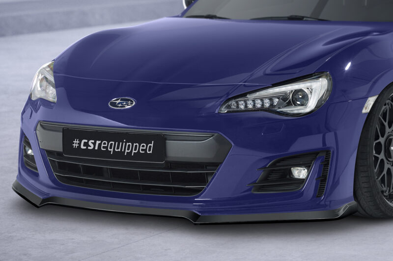Lip delantero CSR Automotive para Subaru BRZ CSL613 Negro Mate 3