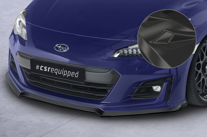 Lip delantero CSR Automotive para Subaru BRZ CSL613 Carbon Look 1