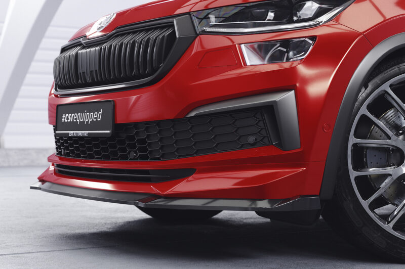 Lip delantero CSR Automotive para Skoda Kodiaq CSL614 Negro Mate 2