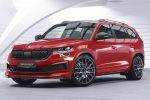 Lip delantero CSR Automotive para Skoda Kodiaq CSL614 Negro Mate 4