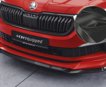 Lip delantero CSR Automotive para Skoda Kodiaq CSL614 Carbon Look 1