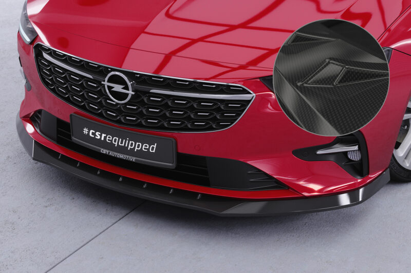 Lip delantero CSR Automotive para Opel Insignia B CSL619 Carbon Look 1