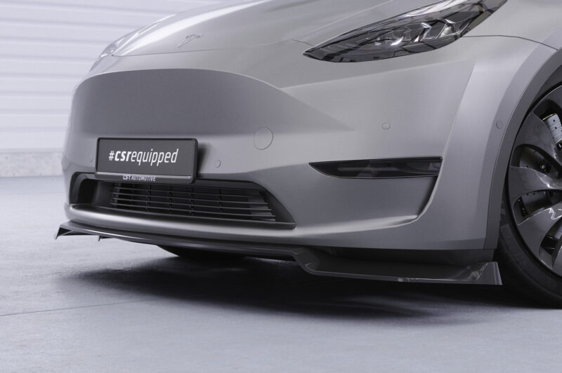 Lip delantero CSR Automotive para Tesla Model Y CSL620 Negro Mate 2