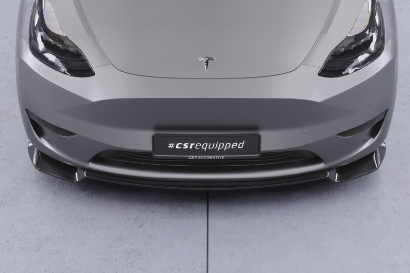 Lip delantero CSR Automotive para Tesla Model Y CSL620 Negro Mate 5