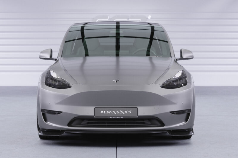 Lip delantero CSR Automotive para Tesla Model Y CSL620 Negro Mate 6