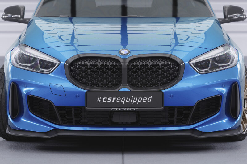 Lip delantero CSR Automotive para BMW Serie 1 F40 M paquete CSL621 Negro Mate 5