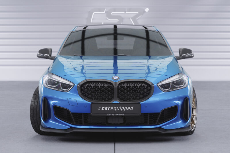 Lip delantero CSR Automotive para BMW Serie 1 F40 M paquete CSL621 Negro Mate 6