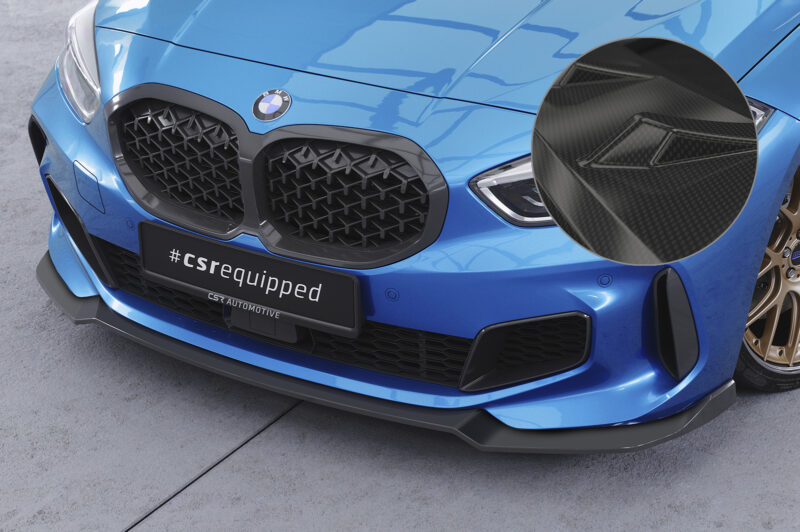 Lip delantero CSR Automotive para BMW Serie 1 F40 M paquete CSL621 Carbon Look 1