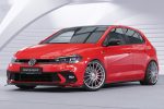Lip delantero CSR Automotive para VW Polo 6 2G (Tipo AW) GTI / Rine CSL622 Negro Mate 4