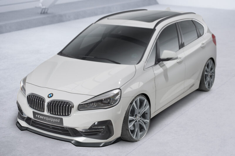 Lip delantero CSR Automotive para BMW Serie 2 (F45) Active Tourer CSL623 Negro Mate 4