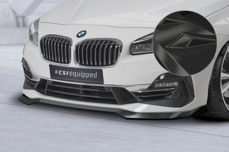 Lip delantero CSR Automotive para BMW Serie 2 (F45) Active Tourer CSL623 Carbon Look 1