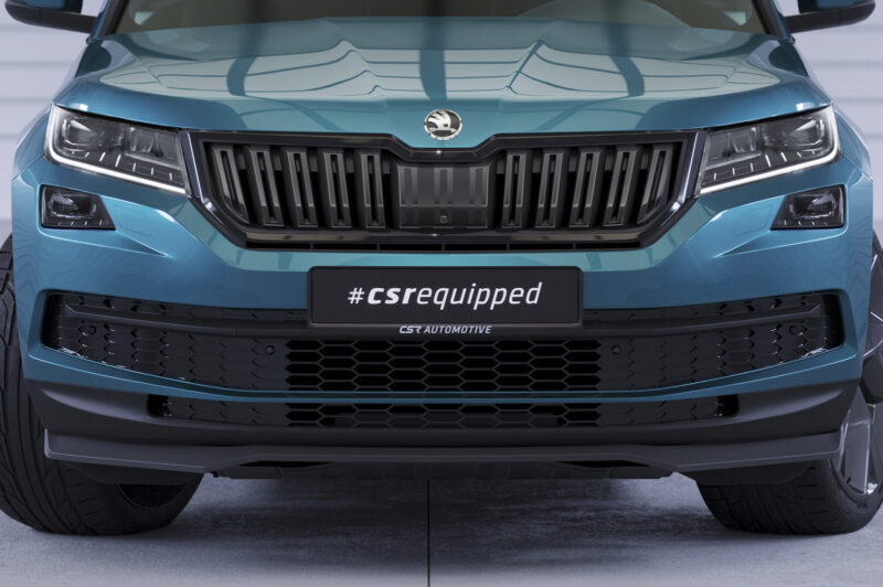 Lip delantero CSR Automotive para Skoda Kodiaq CSL626 Negro Mate 5