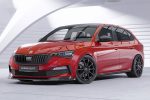 Lip delantero CSR Automotive para Skoda Scala Monte Carlo CSL627 Negro Mate 4