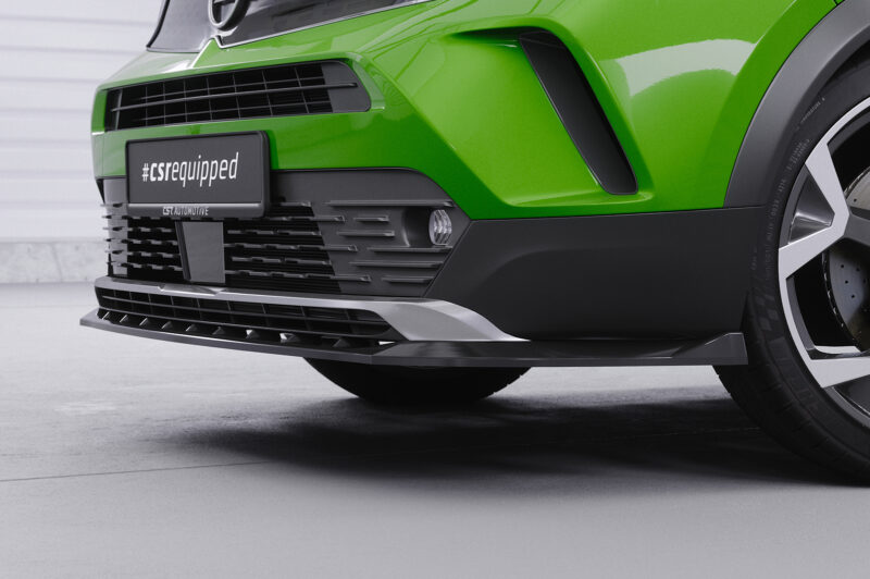 Lip delantero CSR Automotive para Opel Mokka B / Mokka-E CSL628 Negro Mate 2