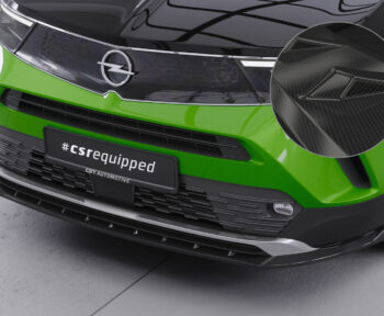Lip delantero CSR Automotive para Opel Mokka B / Mokka-E CSL628 Carbon Look 1