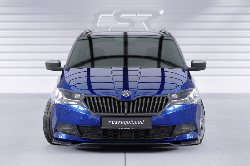 Lip delantero CSR Automotive para Skoda Fabia 3 (Tipo NJ) CSL631 Negro brillo 6