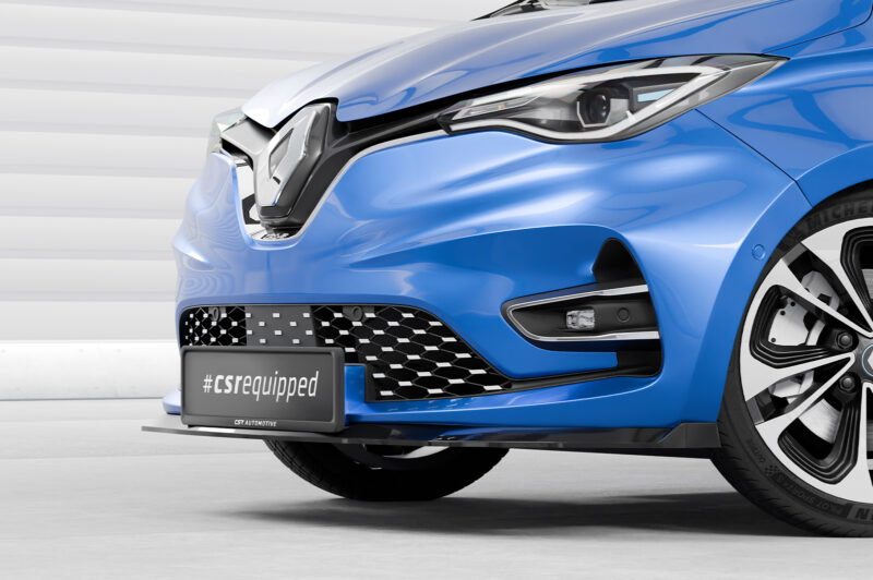 Lip delantero CSR Automotive para Renault Zoe CSL632 Negro Mate 2
