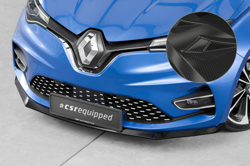 Lip delantero CSR Automotive para Renault Zoe CSL632 Carbon Look 1