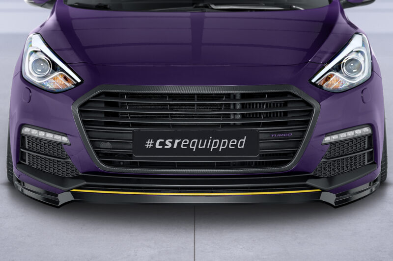 Lip delantero CSR Automotive para Hyundai I30 (GD) Turbo CSL635 Negro Mate 5