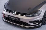 Lip delantero CSR Automotive / paneles frontales para VW Golf 7 (Tipo AU) R CSL636 Negro Mate 2