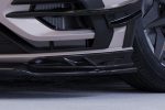 Lip delantero CSR Automotive / paneles frontales para VW Golf 7 (Tipo AU) R CSL636 Negro Mate 3