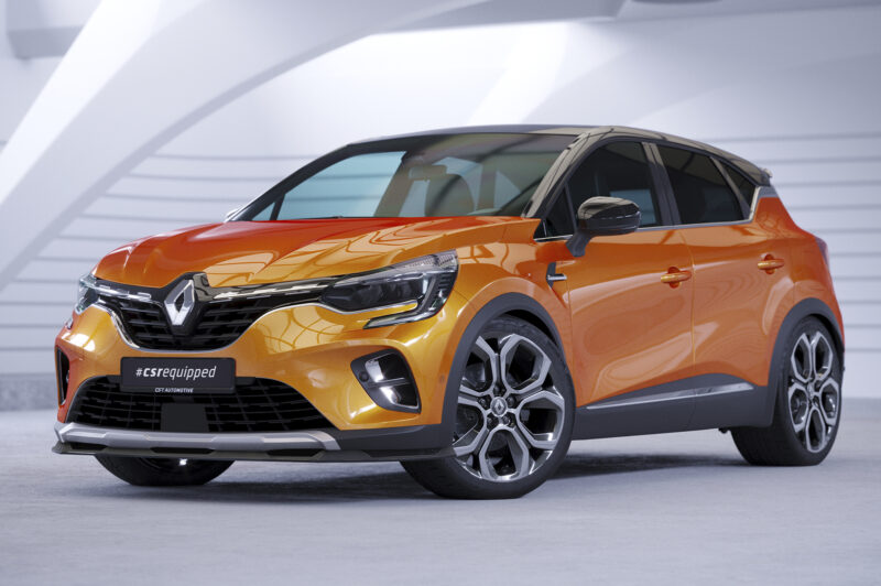 Lip delantero CSR Automotive para Renault Captur 2 CSL637 Negro Mate 3