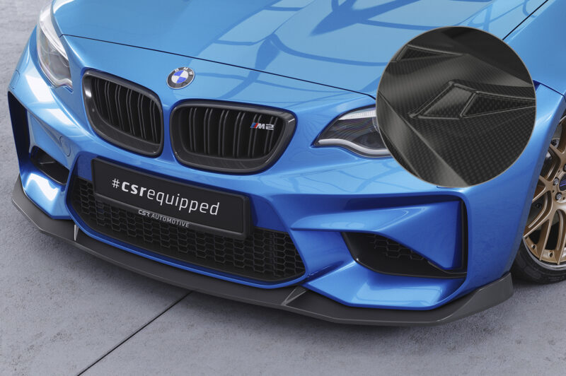 Lip delantero CSR Automotive para BMW M2 (F87) CSL638 Carbon Look 1