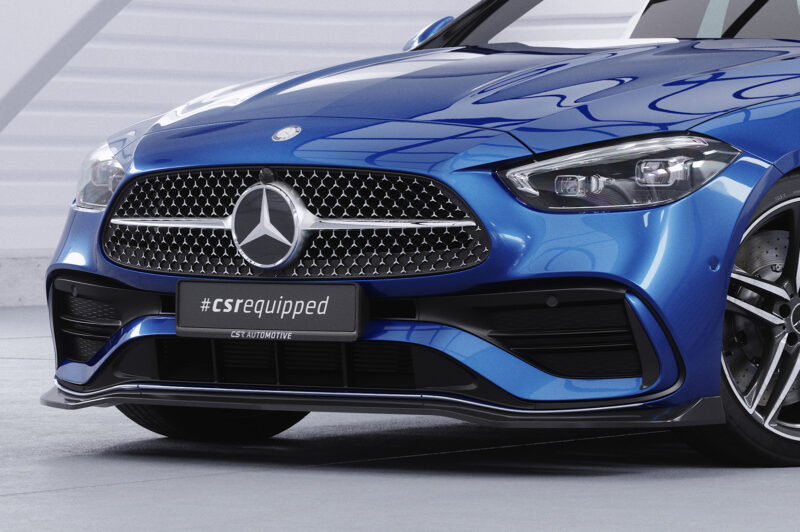 Lip delantero CSR Automotive para Mercedes-Benz Clase C W206 / S206 AMGine CSL641 Negro Mate 3