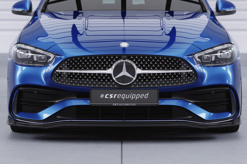 Lip delantero CSR Automotive para Mercedes-Benz Clase C W206 / S206 AMGine CSL641 Negro Mate 5