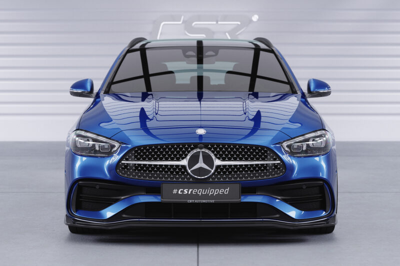 Lip delantero CSR Automotive para Mercedes-Benz Clase C W206 / S206 AMGine CSL641 Negro Mate 6