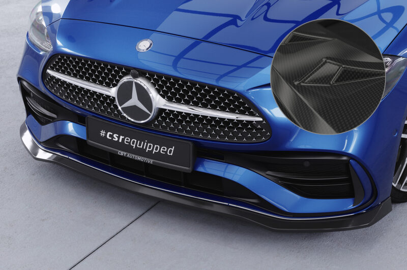 Lip delantero CSR Automotive para Mercedes-Benz Clase C W206 / S206 AMGine CSL641 Carbon Look 1