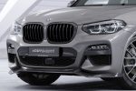Lip delantero CSR Automotive para BMW X3 G01 / X4 G02 M paquete CSL642 Negro Mate 3