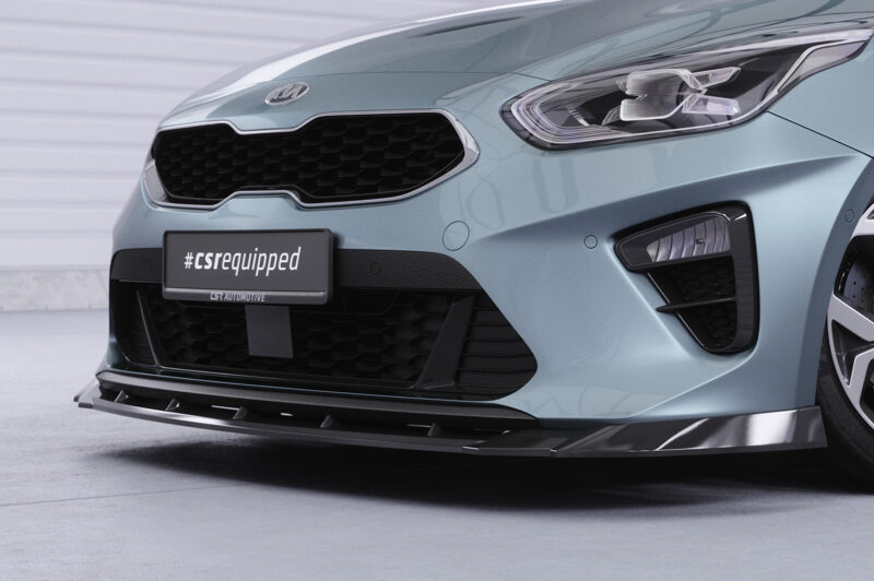 Lip delantero CSR Automotive para Kia Ceed (CD) CSL643 Negro Mate 2