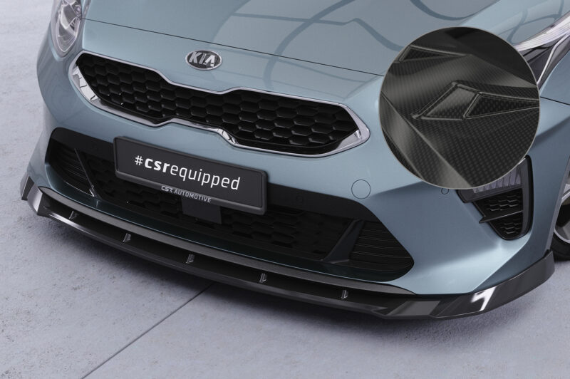 Lip delantero CSR Automotive para Kia Ceed (CD) CSL643 Carbon Look 1