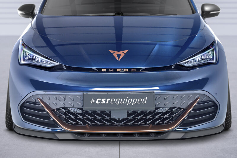 Lip delantero CSR Automotive de copa  para Cupra Born CSL645 Negro Mate 5