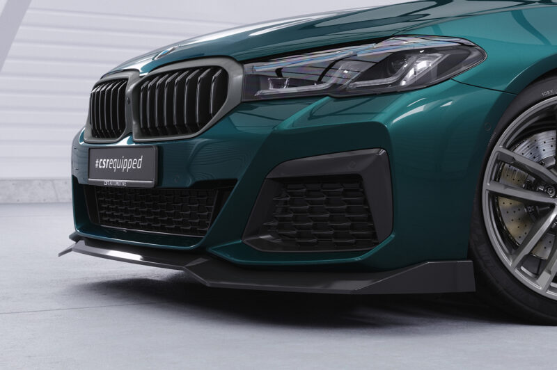 Lip delantero CSR Automotive para BMW Serie 5 G30/G31 M paquete LCI CSL646 Negro Mate 2