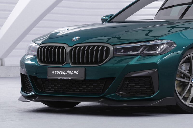 Lip delantero CSR Automotive para BMW Serie 5 G30/G31 M paquete LCI CSL646 Negro Mate 3