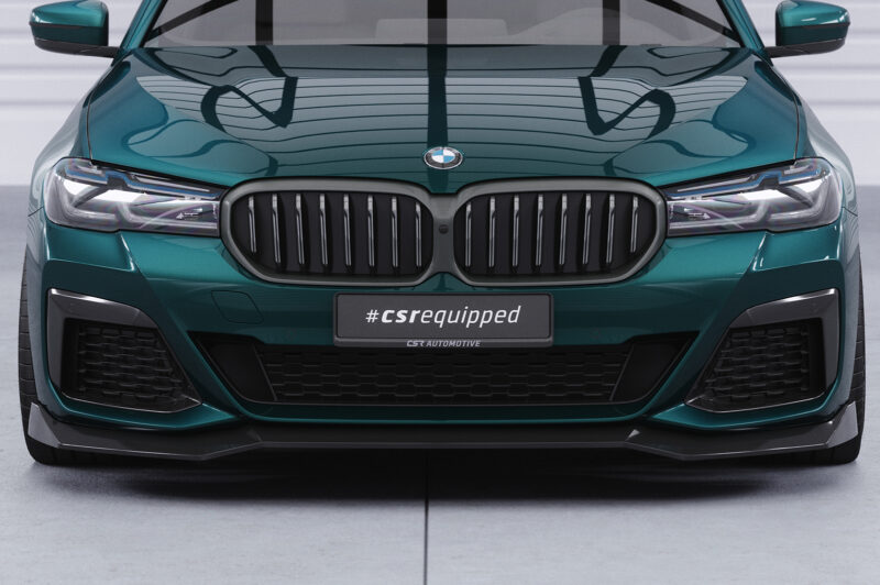 Lip delantero CSR Automotive para BMW Serie 5 G30/G31 M paquete LCI CSL646 Negro Mate 5