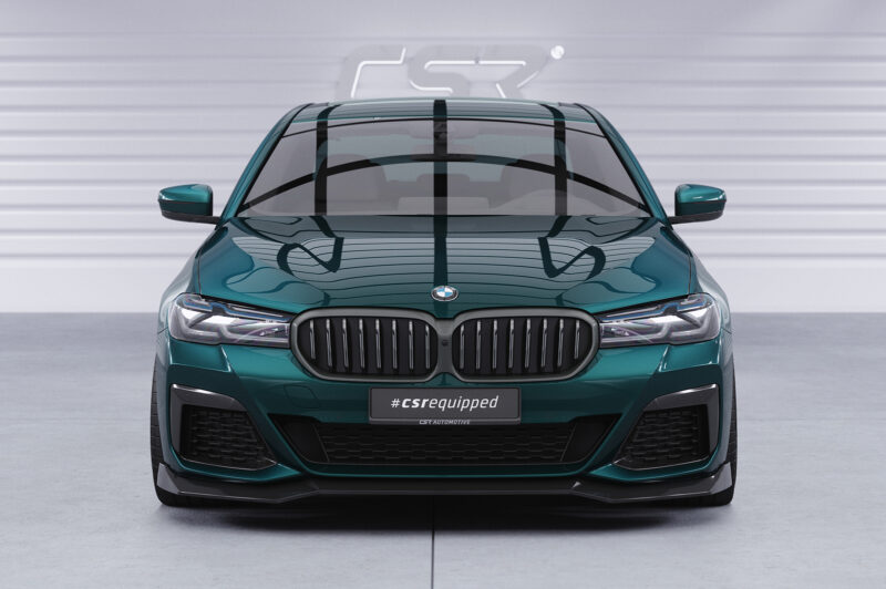 Lip delantero CSR Automotive para BMW Serie 5 G30/G31 M paquete LCI CSL646 Negro Mate 6