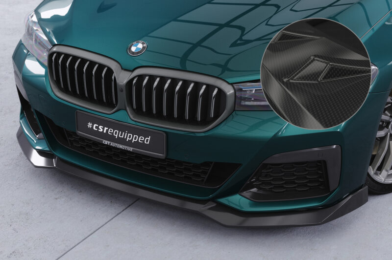 Lip delantero CSR Automotive para BMW Serie 5 G30/G31 M paquete LCI CSL646 Carbon Look 1