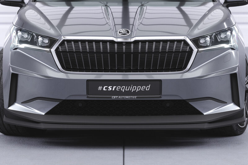 Lip delantero CSR Automotive para Skoda Enyaq iV CSL647 Negro Mate 5