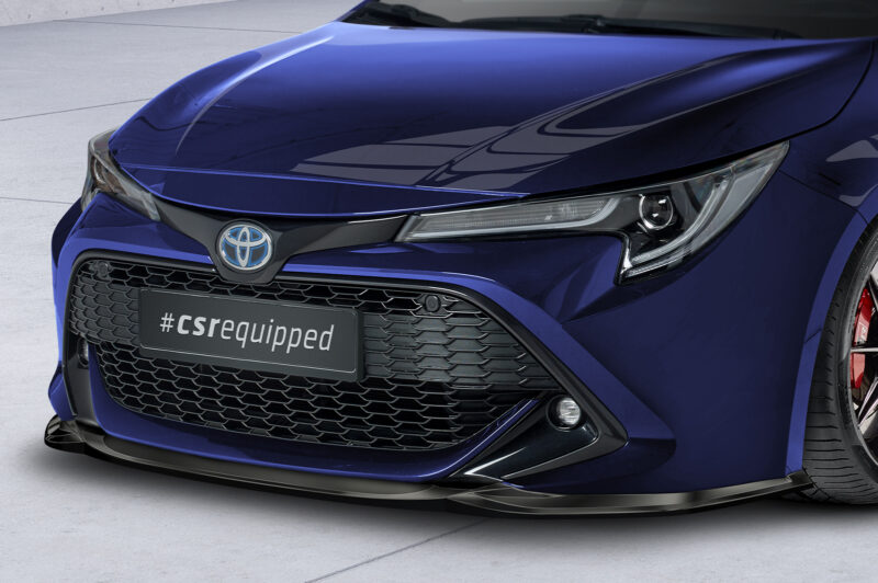 Lip delantero CSR Automotive para Toyota Corolla (E210) Touring Sports / hatchback CSL648 Negro Mate 3