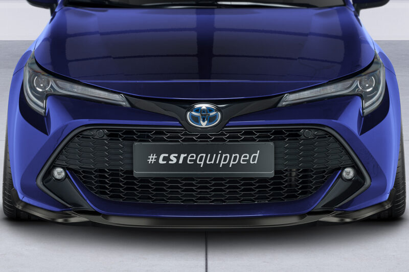 Lip delantero CSR Automotive para Toyota Corolla (E210) Touring Sports / hatchback CSL648 Negro Mate 5