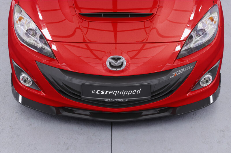 Lip delantero CSR Automotive para Mazda 3 (Tipo BL) MPS CSL650 Negro Mate 5