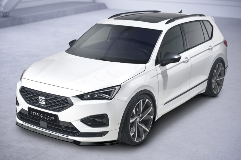 Lip delantero CSR Automotive para Seat Tarraco FR CSL653 Negro Mate 2