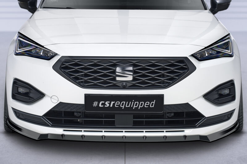 Lip delantero CSR Automotive para Seat Tarraco FR CSL653 Negro Mate 5