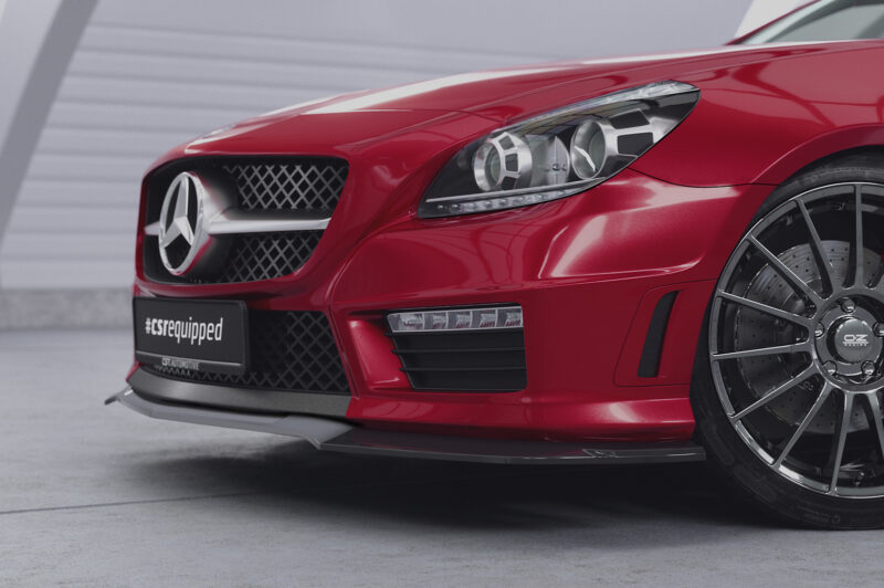 Lip delantero CSR Automotive para Mercedes-Benz SLK R172 AMGine CSL655 Negro Mate 2