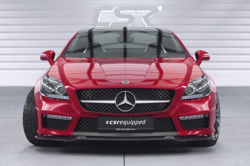 Lip delantero CSR Automotive para Mercedes-Benz SLK R172 AMGine CSL655 Negro Mate 6